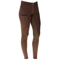 Dámské jezdecké rajtky s koženým sedem Covalliero A/W 2023, hnědá