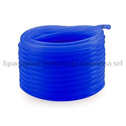 Silikonová mléčná hadice - modrá, ⌀ 16 x 27 mm - 1m