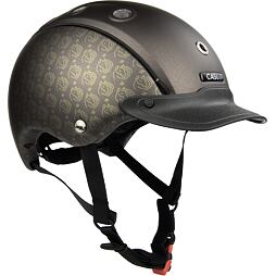 Jezdecká helma CASCO Choice Iconic, hnědá, vel. Uni (52-56cm)
