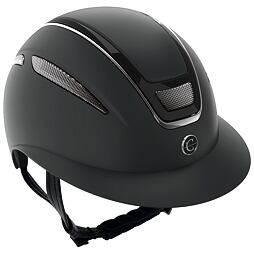 Jezdecká helma Covalliero Elite Polo, černá