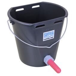 Kbelík napájecí s ventilem a cucákem, bez plech. držáku