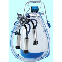 Fejőedény szarvasmarhák számára LUNIK kollektorral