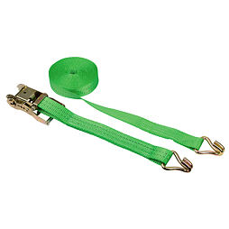 Upínací popruh 6m/35mm, tažná síla 2000kg, zelené