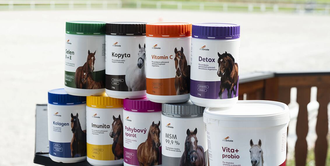 VITAEMOTE, nová značka, která dává zdraví koní na první místo