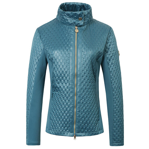 Dámská kombinovaná bunda Covalliero S/S 2023, světle modrá