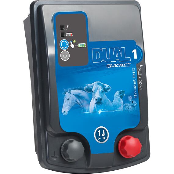 Ohradníkový kombinovaný zdroj DUAL D1 12V/230V 1J