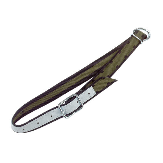 Obojek pro skot Top-Quality, 130x4cm s oválným článkem a D-kroužkem