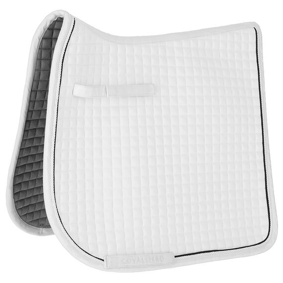 Podsedlová dečka Covalliero S/S 2025, bílá, Pony, drezurní