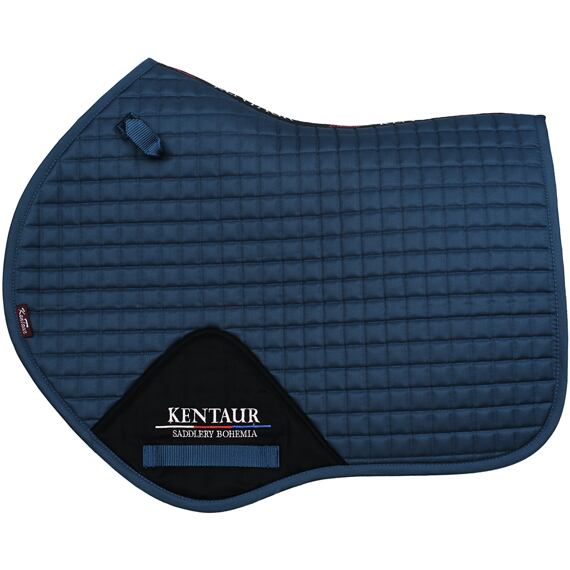 Podsedlová dečka KENTAUR s výkrojem, královská modrá, vel.Full