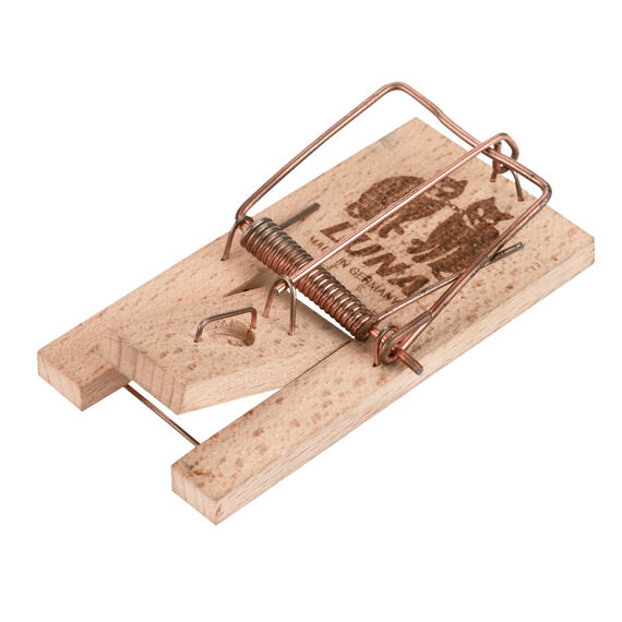 Past na myši LUNA, dřevěná 2ks