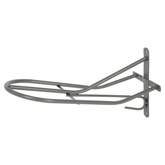 Věšák na sedla, šedý, komaxit 50cm