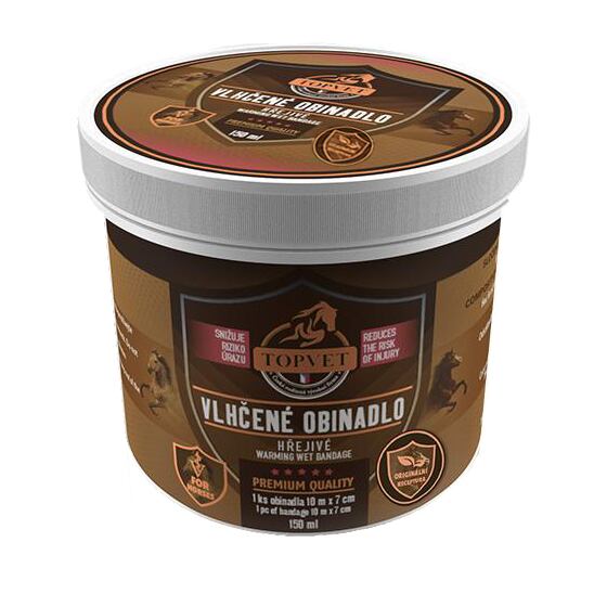 Topvet for Horses Vlhčené obinadlo hřejivé 10 m x 7 cm