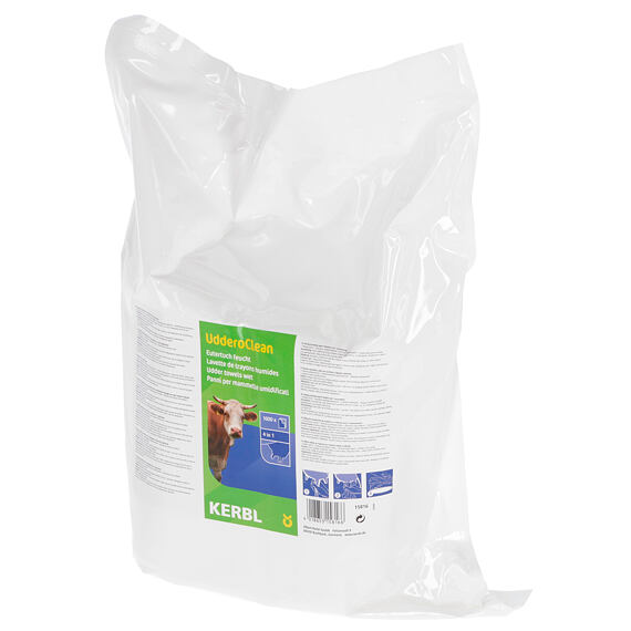 Vlhčené utěrky KERBACLEAN 1000 útržků