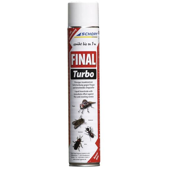 FINAL insekticid Turbo spray 750ml