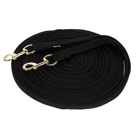 Lonž SOFTDOUBLE 17m, černá