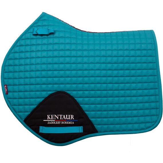 Podsedlová dečka KENTAUR s výkrojem, všestranná, smaragdová