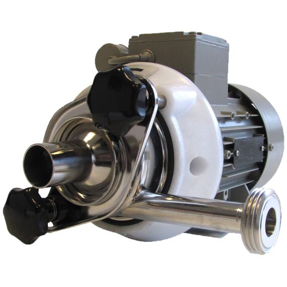 Čerpadlo mléka 0,55 kW, 3 x 400 V, IP55, s oplach. trubkou