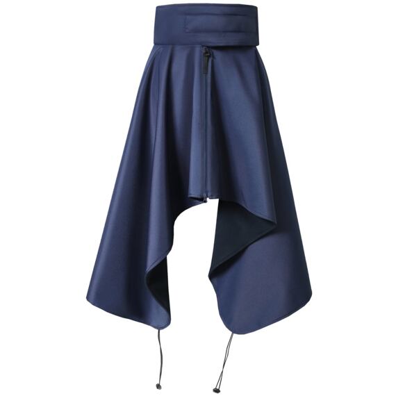 Női lovagló thermo szoknya, sötétkék