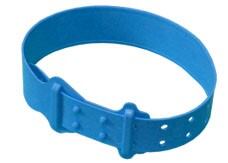 Krční plastová páska pro ovce a kozy, modrá