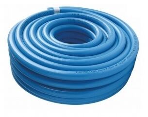 Szilikon fejőcső Agromilk ⌀ 16 x 27 mm, kék - 1m