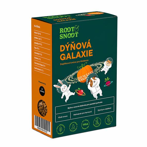 Root & Snoot Pumpkin Galaxy rágcsálóknak granulátum 200 g