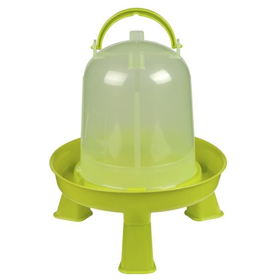 Klobouková bajonetová napáječka pro drůbež s nožkami 1,5l