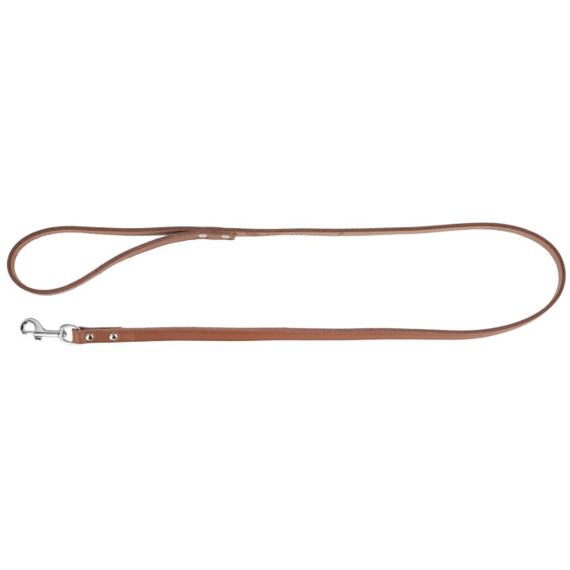 Vodítko pro psy MEXICA kožené, 12 mm / 100 cm, béžové