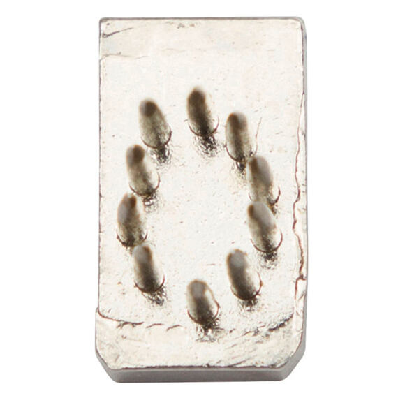 Tetovací čísla 20 mm sada "0-9" špice