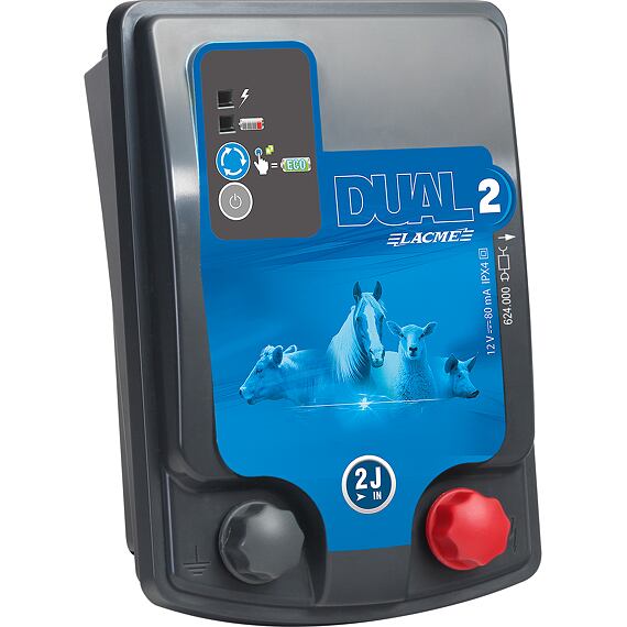 Ohradníkový kombinovaný zdroj DUAL D2 12V/230V 2J