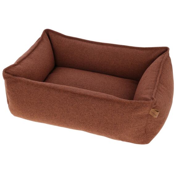 Pelíšek s bočnicemi Oliver cihlová