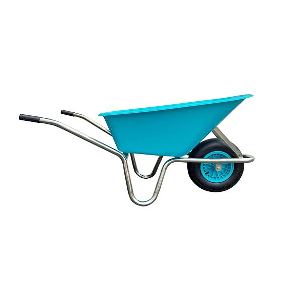 Kolečko LIVEX s nafukovacím kolem 100 l, tyrkysové