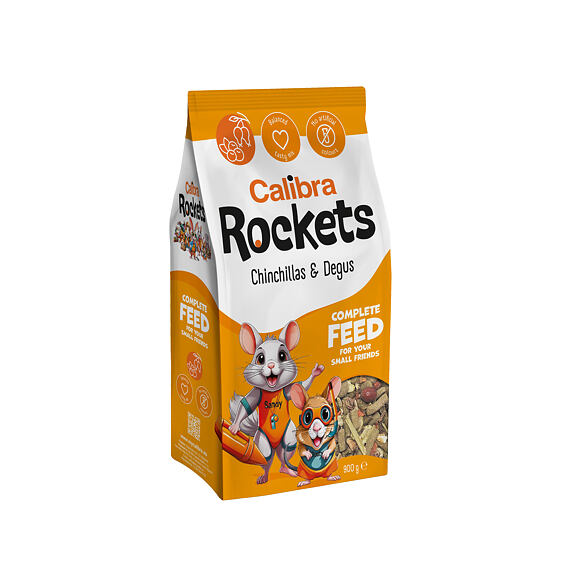 Calibra Rockets csincsillák és deguk keveréke 900g