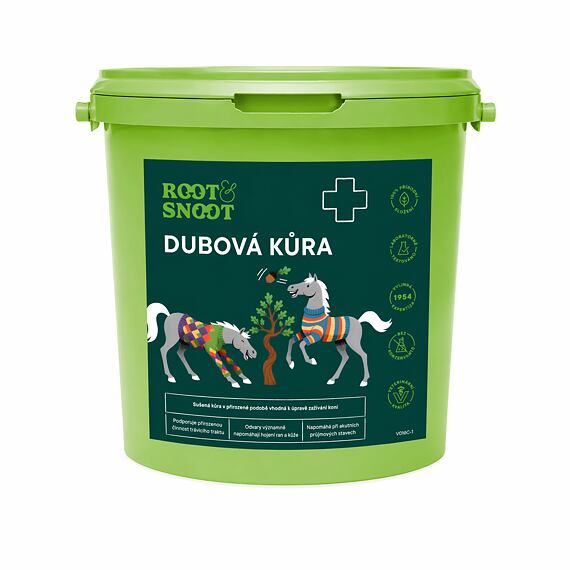 Gyökér- és orrtölgyfakéreg lovaknak szórt keverék 1 kg