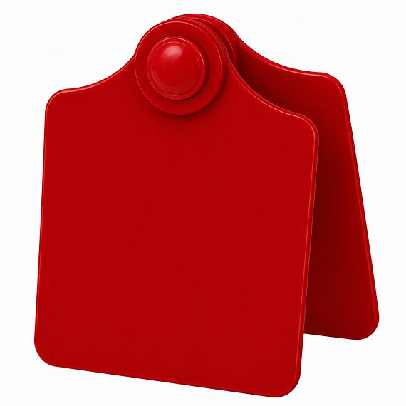 Primaflex füljelző leírás nélkül, piros, 2-es méret, 25 db/csomag
