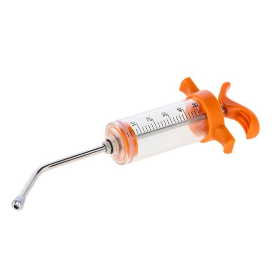 Nejlon adagolófecskendő Luer-Lock csatlakozóval, 50 ml