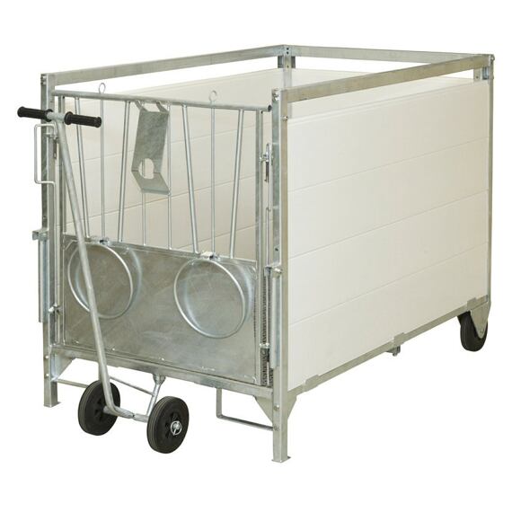 Přepravní zařízení pro box pro telata