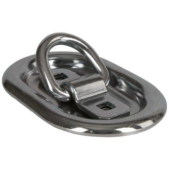 Kotevní miska, 3dílná (miska, třmen, kroužek) O 10mm