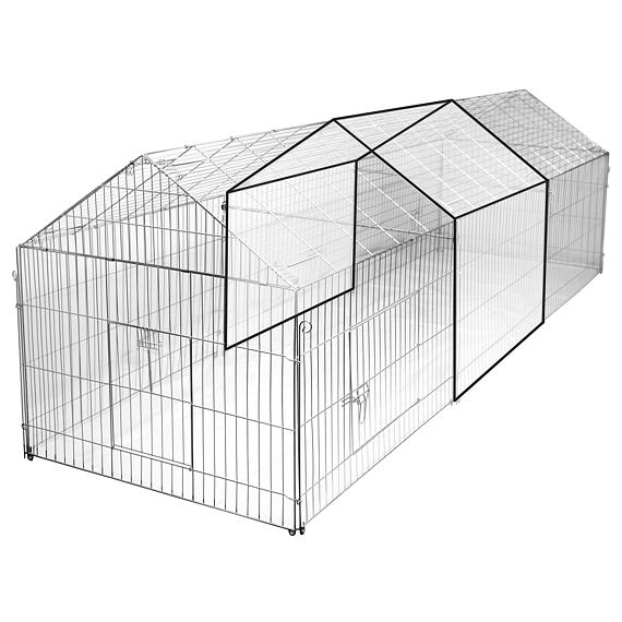 Samostatný rozšiřující díl 110 x 103 x 103 cm pro klec 70345