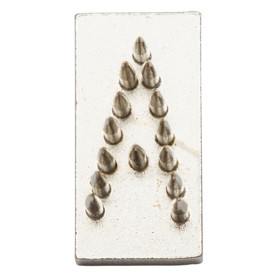 Písmeno pro tetovací kladivo, Nirosta, 10 mm