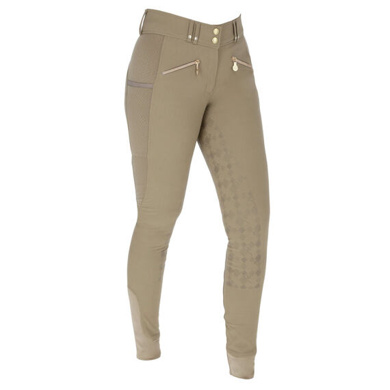 Dámské jezdecké kalhoty Detroit S/S 2021 hnědé