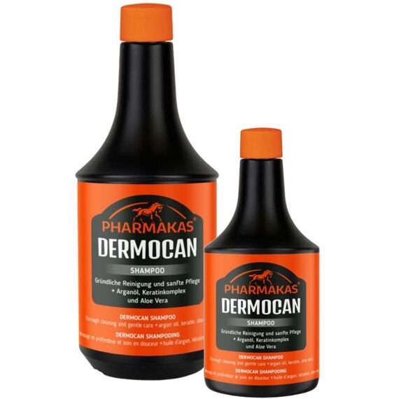 PHARMAKAS Horse fitform DERMOCAN Speciális sampon lovaknak