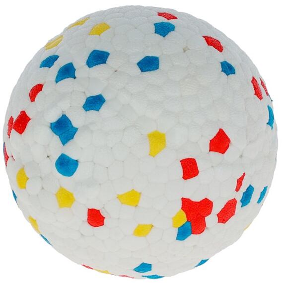 Aportovací elastický míček z E-TPU pro psy, barevný