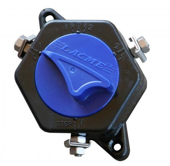 Přepínač sekcí 4-polohový pro elektrický ohradník