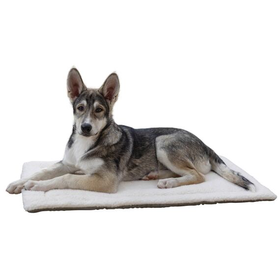 Polštář pro psy CLEO, bílo/šedý