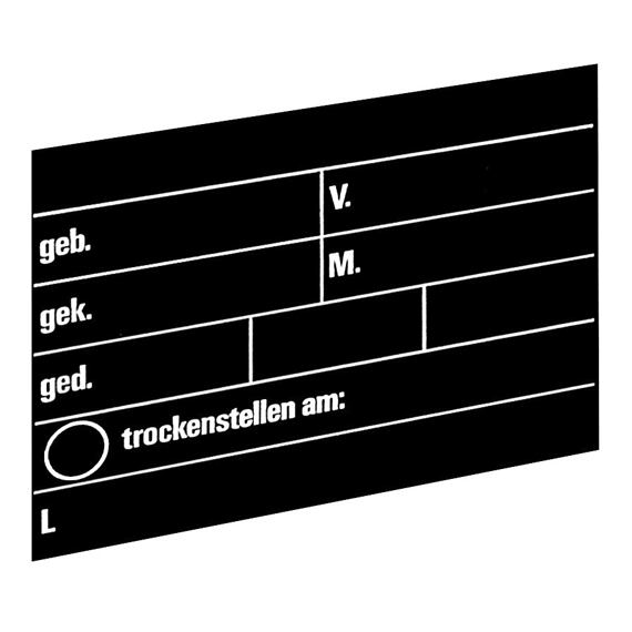 Tabulka stájová pro skot 40x30cm