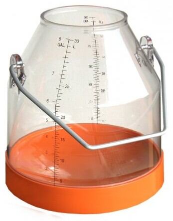 Műanyag kanna 30 l narancssárga