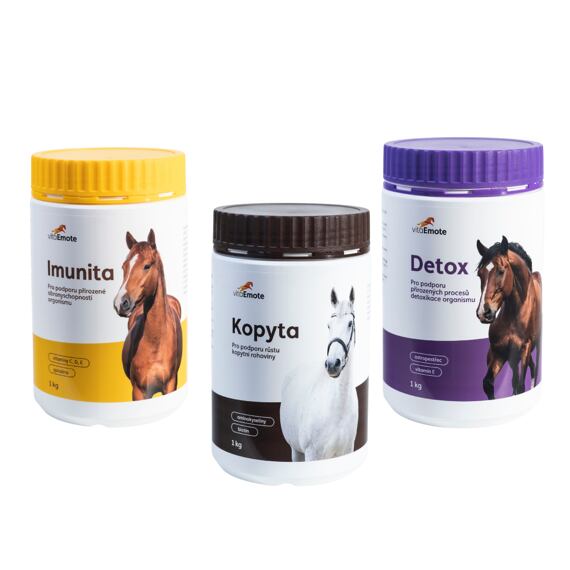 VitaEmote Dospělí koně 3.