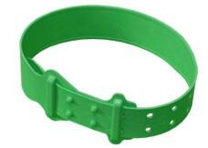 Krční plastová páska pro ovce a kozy, zelená