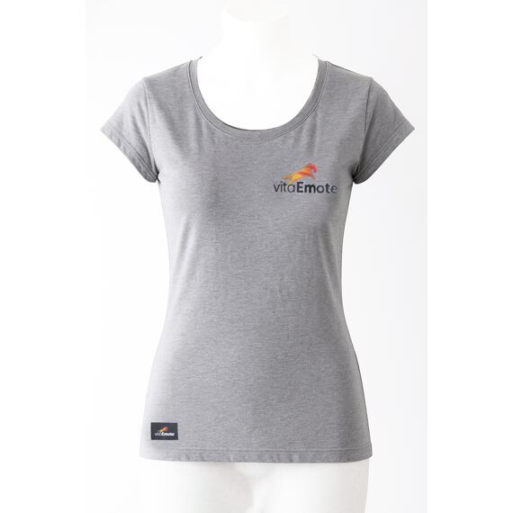 VitaEmote tričko, šedá