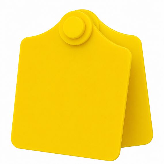 Primaflex füljelző leírás nélkül, sárga, 2-es méret, 25 db/csomag